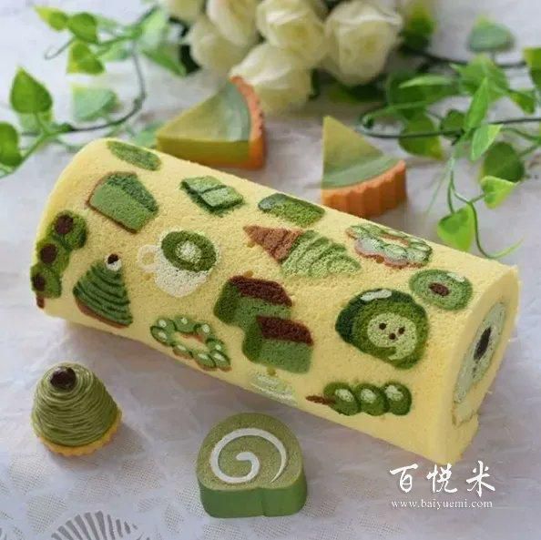 日本小姐姐做的奶油蛋糕卷，個個都像藝術(shù)品，美到不忍下口哇